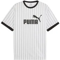 PUMA T-Shirt ESS STRIPED JERSEY normale Schnittform, Kurzarm, für vielseitige Aktivitäten