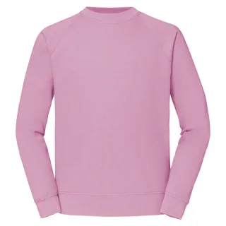 Fruit of the Loom - "Classic" Sweatshirt für Herren/Damen Unisex Raglanärmel (Hellrosa)