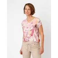 Relaxed by TONI T-Shirt Sweet Pia mit kreativem Blätterdruck