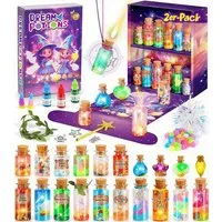 POPOLIC Kreativset Zaubertrank Set Bastelset Kinder ab 6-11 Jahre Kreative Geschenk, (2-tlg., Zaubermischung Basteln für Mädchen 8 9 10 Jahre, Fantasie), für Kinder-Spielzeug ab 6 7 8 9 10 Jahre Mädchen & Jungen