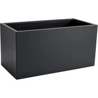 VIVANNO Pflanzkübel Fiberglas MAXI Kasten - Anthrazit Matt (1 St), 60x30x30 cm