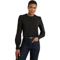 Love & Roses Langarmbluse Love & Roses Bluse, Regular (1-tlg)