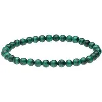 Lebensquelle Plus Armband Malachit Kugelarmband, 6 mm