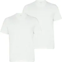 s.Oliver T-Shirt Big Size (2-tlg) Rundhals, kurzarm, dezenter Logo-Aufdruck, im 2er Pack