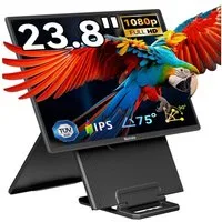 blackview 23,8'' Laptop Bildschirm Erweiterung, USB-C Handy Ersatz Display Portabler Monitor (60,5 cm/23,8 ", 1920x1080 px, Full HD, IPS, Gaming Monitor, FHD IPS, 1920 x 1080)