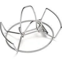 Weber Grillrost Weber 6482 Geflügel Hähnchen Huhn Bräter Halter für Grill Stahl verchr (1-St)