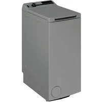 BAUKNECHT Waschmaschine Toplader WMT Silver 6513 D4, 6,5 kg, 1300 U/min, Kurz 30 min., automatische Trommelpositionierung, Vollwasserschutz