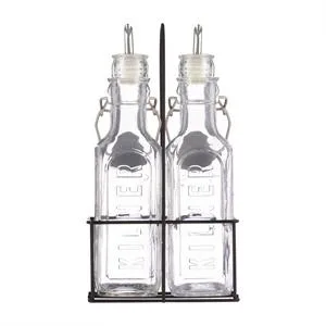 Öl- KILNER und Essigflaschen-Set