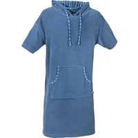 Erwin Müller Bademantel Unisex-Poncho mit Kapuze, Rückenlänge cm: 95/kurz (bis 110 cm):, Leichtfrottier, mit Kapuze/mit Aufsatztasche:, default, Leichtfrottier Uni