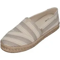 TOMS ALPARGATA ROPE 2.0 Espadrille Natural Metallic Stripe