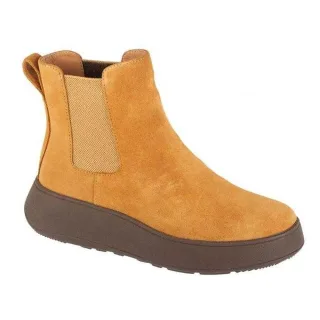 Fit Flop - "F-Mode" Stiefeletten für Damen, Leder (Braun)