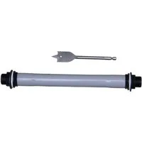 GARANTIA Regentonne Regentonnen Verbindungsset 3/4'' mit Bohrer inkl. Schlauch, 0 l