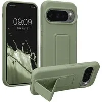 kwmobile Smartphone-Hülle kwmobile Handyhülle für Google Pixel 10 / Pixel 10 Pro, Hülle mit Fingerhalter und Standfunktion - Silikon Case Handy Cover