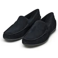 Geox Slipper Businessschuh, Flats, Schlupfschuh mit Logo