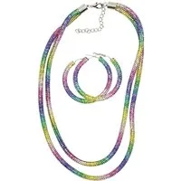 COLLEZIONE ALESSANDRO Schmuckset Rainbow