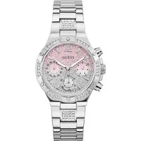 Guess Multifunktionsuhr HARLOW GW0950L1, Quarzuhr, Armbanduhr, Damenuhr, Edelstahlarmband, Datum