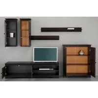 OTTO home Wohnwand, (Set, 4-St), Set aus: 2 Hängeschränken, Lowboard und Kommode