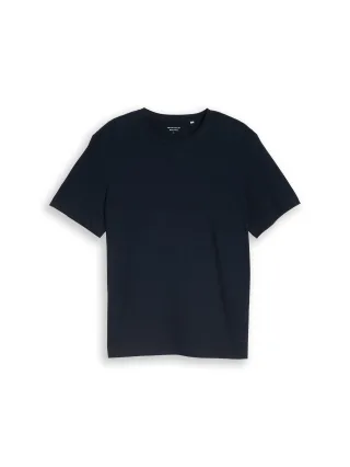 Tom Tailor - T-Shirt aus Baumwolle sky captain blue - Gr. - XXXL