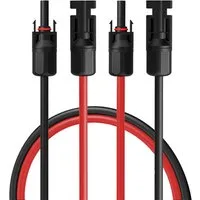 Paket.ag PV-Kabel 10 m mit MC4-Steckern – Solarkabel für Modul & Wechselrichter Solarkabel