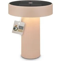 Briloner Leuchten LED Außen-Tischleuchte Solar Tischlampe kabellos Akku Touch dimmbar Design Award, LED wechselbar, Warmweiß, 16x20 cm, Akku tauschbar, Indoor/Outdoor, Wohnzimmer, Balkon