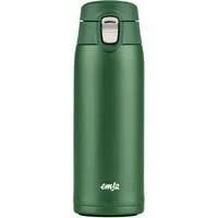TRAVEL MUG light Thermobecher dunkelgrün, 0,4 Liter, Flip-Deckel