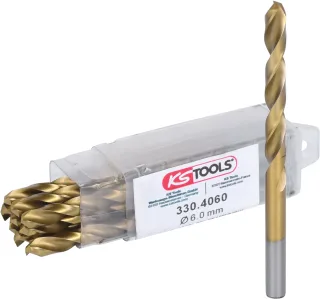KS Tools HSS TiN Spiralbohrer - 330.4060