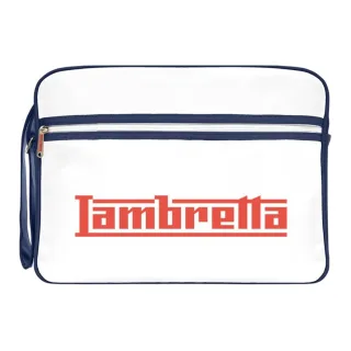 Lambretta - Herren/Damen Unisex Kabinengepäck, Logo (Marineblau/Weiß)