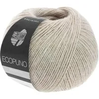 LANA GROSSA ECOPUNO Häkelwolle, 215 m (superweiches Ganzjahresgarn aus Baumwolle mit Merino und Baby Alpaka), 50 g