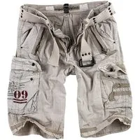 Trooper Cargoshorts Royal Bermuda Baumwolle Sommer Shorts Kurze Hose Army knielang