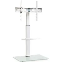 FITUEYES TV-Ständer TV-Halterung mit höhenverstellbarer Ablage, 32-60 Zoll, (bis 60,00 Zoll, höhenverstellbar, ±35° schwenkbar)