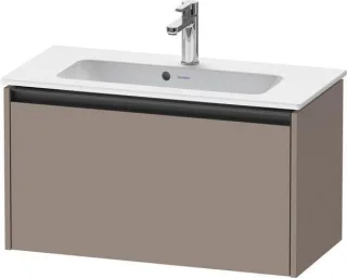 Duravit Ketho.2 Waschtischunterbau wandhängend Basalt Matt 810x390x440 mm - K25056043430000 K25056043430000