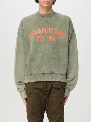 Boxy Fit Sweatshirt mit Farbspritzern