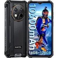 OUKITEL WP28S 4G 16+128GB Outdoor Smartphone (16,56 cm/6.52 Zoll, 128 GB Speicherplatz, 13 MP Kamera, 16GB RAM + 128GB ROM, 60Hz HD Display, 10600mAh, IP68, GPS, NFC)