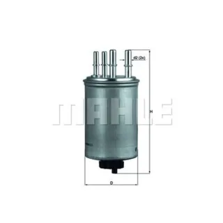 Mahle Kraftstofffilter Land Rover Discovery Range Rover 2,7