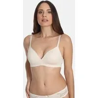 Sassa Soft-BH Classic Lace mit Spitzeneinsatz, vorgeformte Cupeinlage, Rücken aus Spitze
