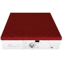 Bestlivings Waschmaschinenbezug 60x60cm aus Baumwolle/Polyester, mit Gummizug, Frottee-Steppung, maschinenwaschbar & trocknergeeignet