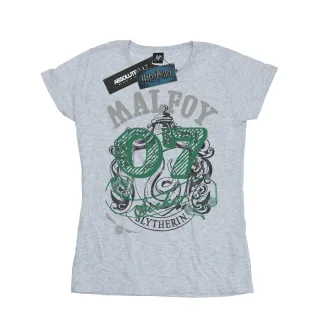Harry Potter - "Malfoy" T-Shirt für Damen (Grau)