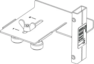 Kermi Anschlusslehre Ventilkonvektor, ZK00500001 ZK00500001