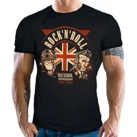 GASOLINE BANDIT® T-Shirt für Rockabilly Fans: UK Rock'n Roll