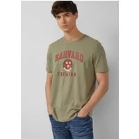 s.Oliver Kurzarmshirt T-Shirt T-Shirt mit College-Artwork