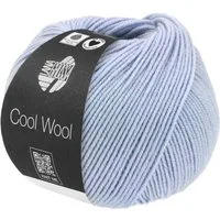 LANA GROSSA COOL WOOL pflegeleichtes Strickgarn extrafeine Merinowolle Häkelwolle, 160 m (Strickgarn aus extrafeiner Merinowolle, kuschelig weich und pflegeleicht), 50 g