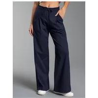 Trigema Jerseyhose TRIGEMA Wide Leg Hose (1-tlg)