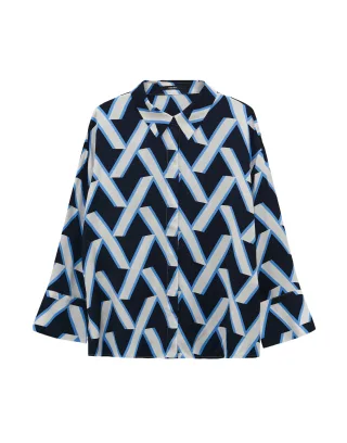 someday - Bluse - Zitano blau - Gr. - M