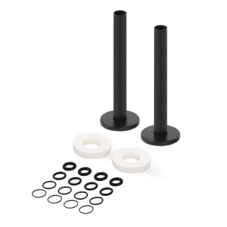 Terma Set Einteilig Blende Ø55-Ø18-L160; Schwarz Matt, TGPCM001, Schwarz TGPCM001