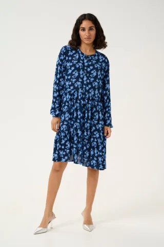 Kleid Regular fit blue