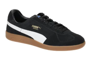 Puma 106695 02 HANDBALL Herrenschuhe Schwarz-Wei? Gummisohle Textil Synthetik