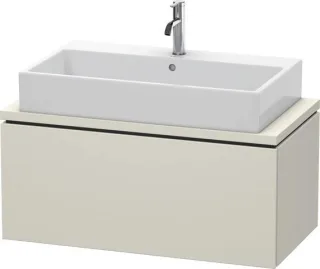 Duravit L-Cube Konsolenwaschtischunterbau wandhängend Taupe Matt 920x477x400 mm - LC580309191 LC580309191