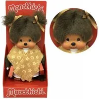Monchhichi Plüschfigur Mädchen im Shopping-Outfit 20 cm Monchhichi Puppe Fashion