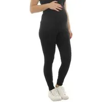 F&K-Mode Umstandsleggings Umstand Leggings Thermo Fleece innen Hose lang