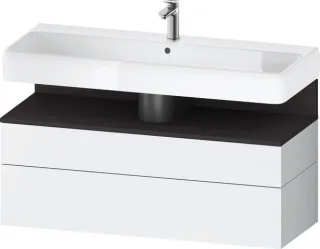 Duravit Qatego Waschtischunterbau wandhängend Weiß Matt 1190x470x590 mm - QA4396080180000 QA4396080180000